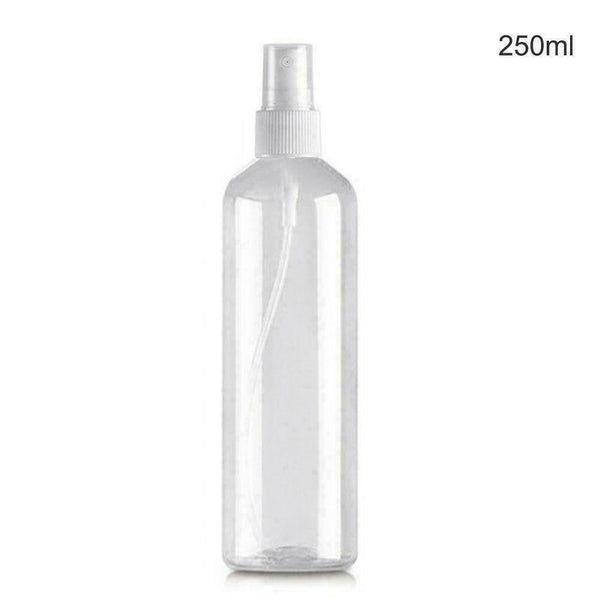 250ml Clear Plastic Perfume Empty Spray Bottle Travel Makeup Beauty T9Z3