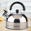 Whistling Kettle Stainless Steel Coffee Juice Tea Teapot Cookware 3L