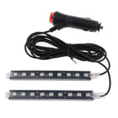 Blue 9 LED LED Rope Strip Light Night Lighting Outdoor Indoor Background Light