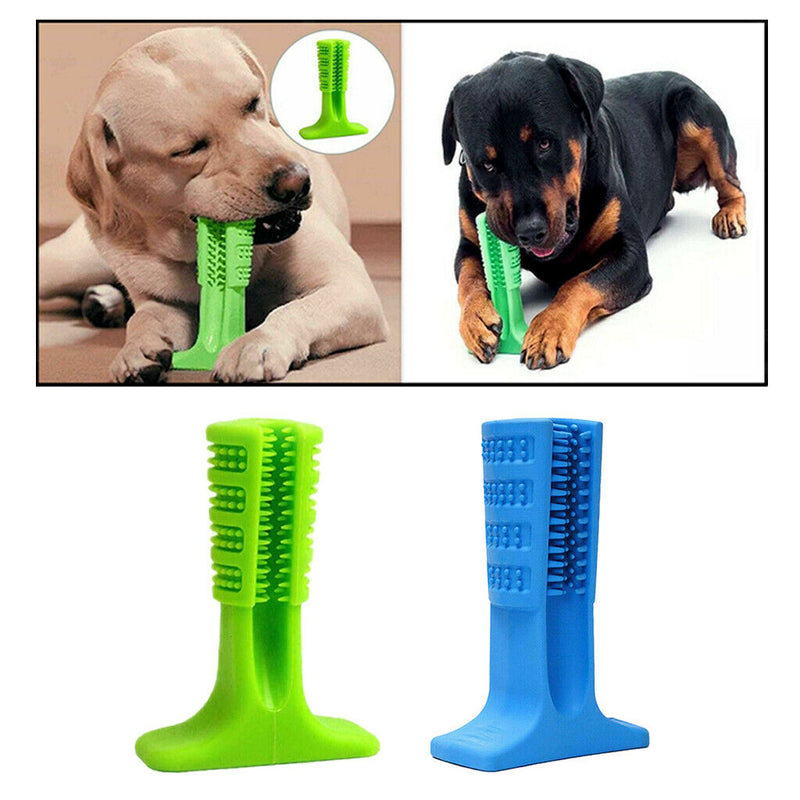 2x Durable Puppy Chew Toys Toothbrush Oral Dental Care Bite Resistant Safe