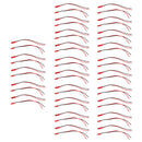 50x 2 Pin 24AWG Electric Extension Wire for 3528 Single Color LED Strips