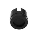 5CM Universal Slotted Frame Rail Floor Jack Guard Adapter Lift Rubber Pad Black