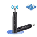 Handsfree Wireless Cars Bluetooth Receiver AUX Music Audio Stereo Adapter B5I6