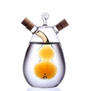 Creative Kitchen Glass Oil Bottle Multi purpose Vinegar Cruet_Container
