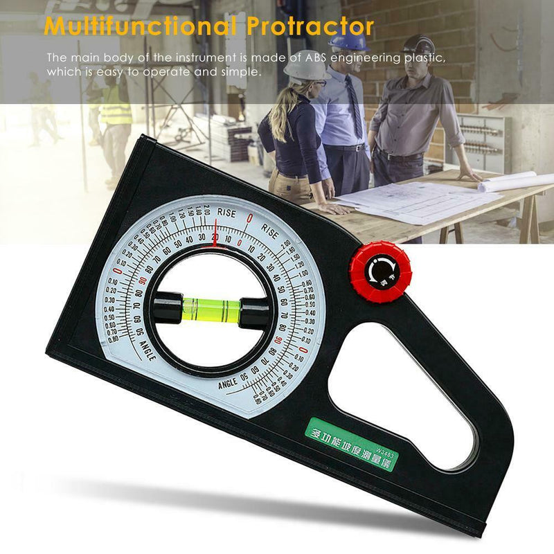 Multifunctional Protractor Angle Finder Slope Scale Level Angle Measuring Tool