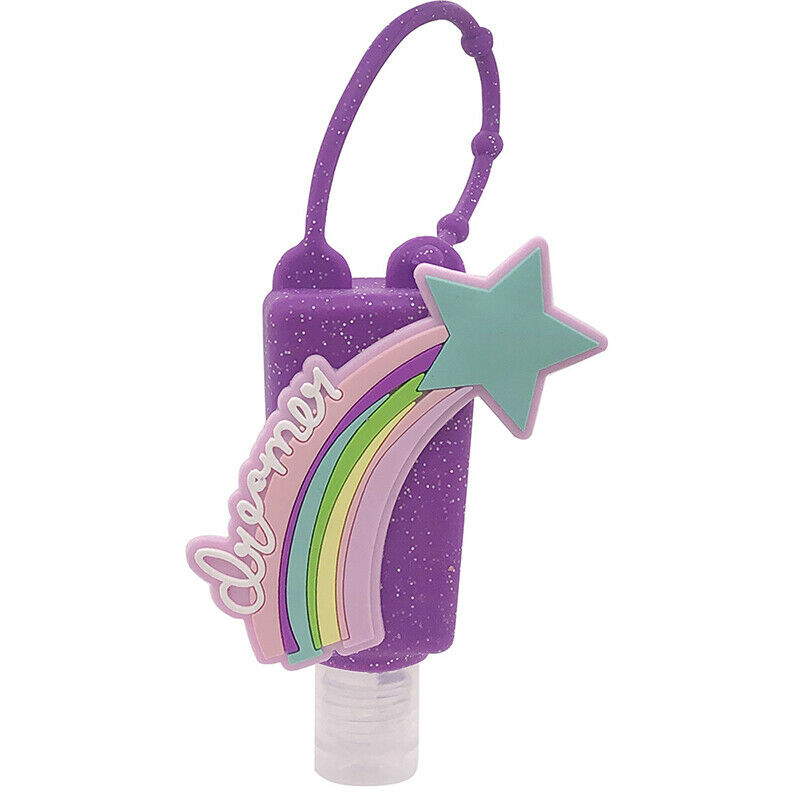 Cute Star Mermaid Silicone Case liquid Lotion Shower Holder With Empty Bot Pg