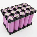 10pc 3x5 18650 Cell Battery Spacer Radiating Shell Heat Holder Bracket Bla RKE
