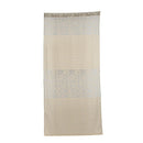 Gray Striped Pachira Drape Balcony Bedroom Living Room Window Drape Curtain Q2N8