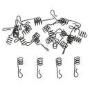 25pcs Hook Pin Spring Fixed Lock Fishing Hook for Soft Lure Bait Worm