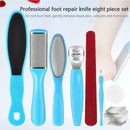 8Pcs/Set Manicure Foot Care File Set Dead Hard Skin Callus Remover Scraper new