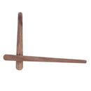 Walnut Wall Clock Quartz Movement Pointer Hour Minute Second Hand Parts 12 C Gw
