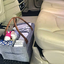 Foldable Baby Diaper Caddy Felt Basket Nursery Organizer Changable Compartments