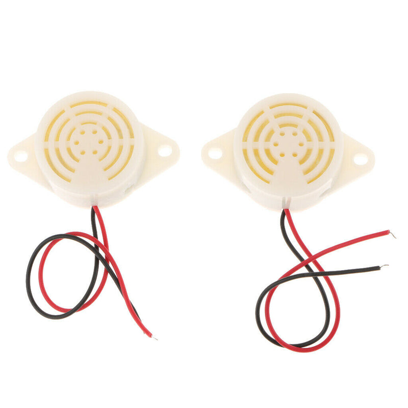 2 X SFM-27 DC 3-24V 95db Intermittent Beep Alarm Electronic