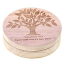 Baby Tooth Box Organizer Milk Teeth Wood Storage First Tooth Keepsake Baby BoxLJ