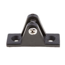 12Pcs Boat Nylon Fittings Hardware Set 7/8" Black for 3 Bow Bimini Top Black