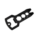 Multi-function Crowbar Bottle Opener Wrench Screwdriver Outdoor EDC Tool K1B