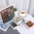 Home Snacks Box Organizer Storage Box Sub-Grid Candies Dishes Can Storage C