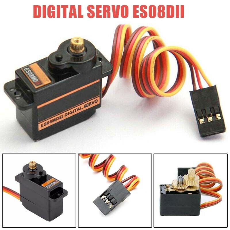 Axial SCX24 Upgrade Micro Servo Digital Metal Gear EMAX ES08MDII 4.8V-6.0V