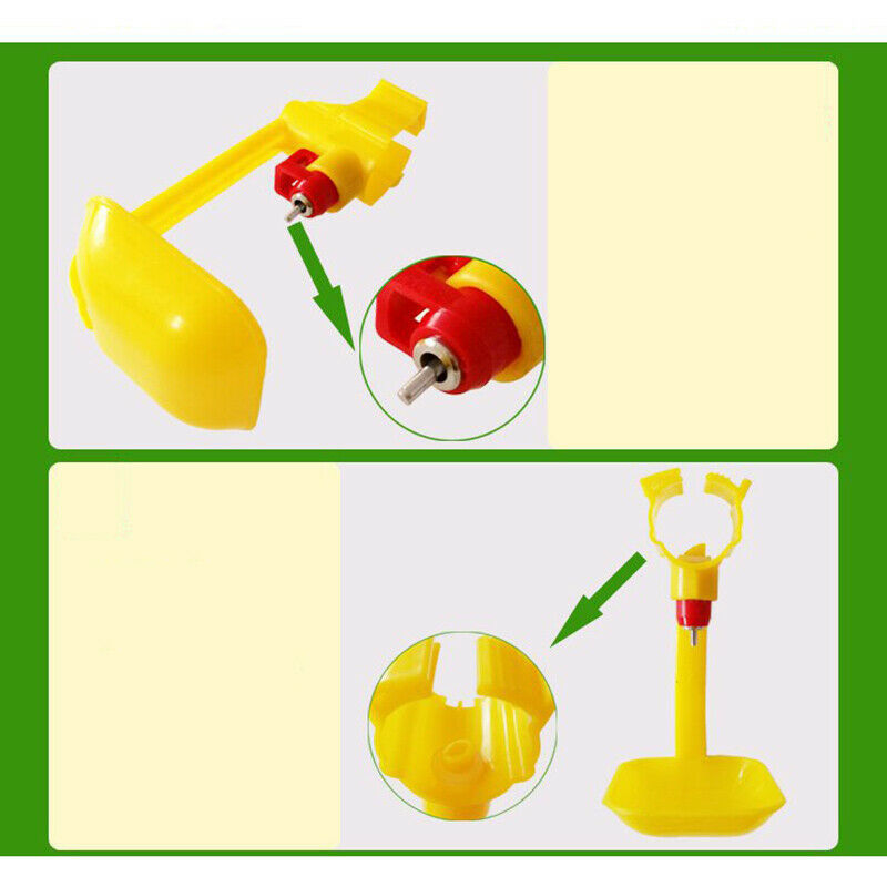 16x Automatic chicken waterer chicken nipples for chicken nipples automatic E3L4