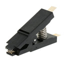 SOIC8/SOP8 Flash Chip IC Test Clip, Black