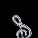 Musical Note Shape scrapbooking photo album decor Metal Stencil cutting die ES