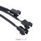 4pin IDE Molex to 3-Port 3Pin/4Pin Cooler Cooling Fan Splitter Power Cable