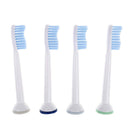 4Pcs tooth brush heads for  sonicare sensitive easy diamond clean HX6 ï¼D