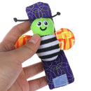 4 Pcs New Baby Infant Foot Socks Rattles Wrist Rattles Multicolor BX