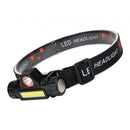 Headlamp Headlight USB Rechargeable Flashlight 350Lumens Hunting Equipment