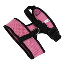 Pink Portable Pet Harness Leash - Size M E3K9