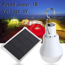 Solar Power Lamp LED Tent Night Light Rechargable Camping Hiking Lantern w/ Hook