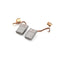 2PCS Carbon Brushes Carbon Brush For Makita CB448 Replacement 13x3x10mm JR