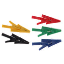 Easy Install 10 Pieces Car Battery Test Lead 30A Crocodile Clamps 4mm Socket