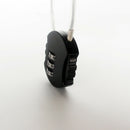 Luggage Travel Suitcase Bag Lock Padlock Reset Cable Lock for Suitcase Travel