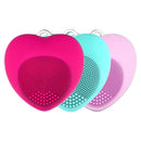 Pink Mini Heart Cleanser Waterproof Electric Facial Cleaning Brush Massage