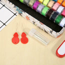 42 Color Handmade Sewing Thread+Needle+Scissors+Needle Threader Sewing Kit