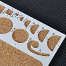 8.2x7" Paper Quilling Template Board Papercraft Scrapbooks Filigree Art DIY Kits
