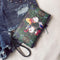 Fashion Women Ethnic Style Leather Bag Long Clutch Wallet Purse Handbag Wristlet