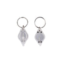 1pcs Mini White Flashlight Key chain LED Light Lamp Key Ring