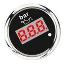 2'' 52mm Digital Display Oil Temp Gauge 0BAR-10BAR Universal for Car Vehicle