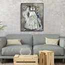 Painting By Numbers Kit DIY Wedding Dress Canvas Oil Art Picture Craft