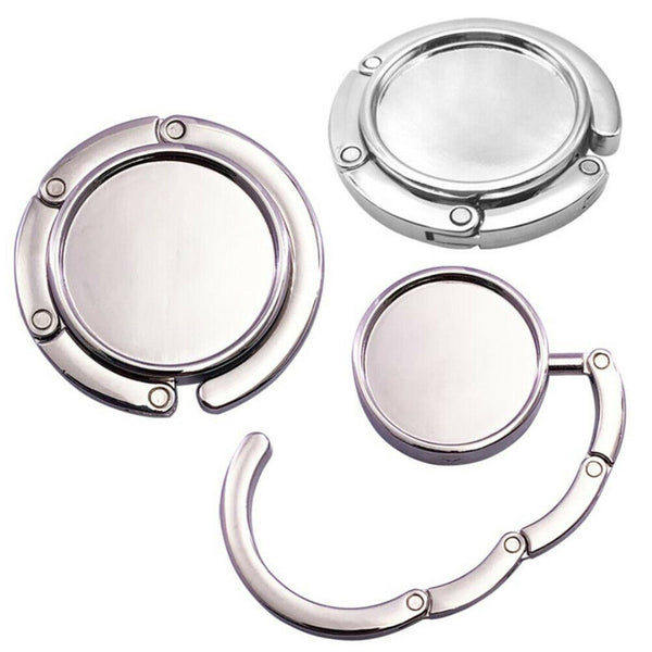 Portable Folding Alloy Purse Handbag Bag Hanger Hook Holder Table H C Hn