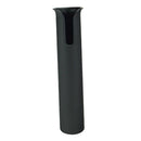 Plastic Fishing Rod Holder Boat Yacht 1 Pole Tube Rack Stand Bracket Black