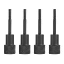 4pcs Aluminum Alloy CPU Water Block Fixing Screws for LGAÃ‚Â 115X (Black) A