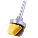 6.35mm 1/4 Shank Woodwork Milling Cutter Double  Round Bottom Router Bit