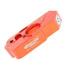 Orange Motorcycle Handlebar Bar Grip Brake Lever Lock Anit Theft Security