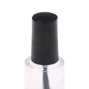 1X 5ml empty nail polish bottle clear glass with brush nail oil glass bottles  Z