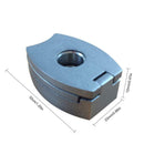 3-in-1 Stainless Steel Cigar Puncher Folding Portable Durable Cigar Cutter new