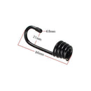 6pcs/Set Bungee Cords Wires With Zinc Hooks Cables Rope Elastic Bungie Stra R7F2