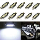 20x CANBUS Error Free 36mm 3 LED 5050 SMD 6418 C5W License Plate Dome Light Bulb